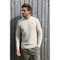 Kultivate Kn Vertical Moonbeam Taglia: XL | Maglioni a maglia Outlet | Uomo