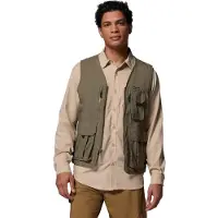 Columbia Silver Ridge Utility Vest Gilet softshell Uomo (L, marrone)