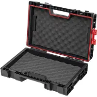 Qbrick System PRO Set 7 2.0 Plus Set di carrelli portautensili + PRO Toolcase + PRO Box 130 2.0 + PRO Cart 2.0 Plus 410 x 400 x 610 mm