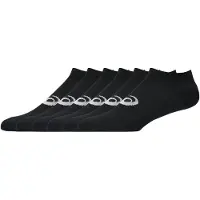 Asics unisex. 3033C301 Pack 6 Calzini Low Cut nero (M), Homewear, Sportivo, Cotone