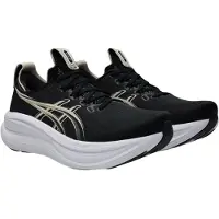 Asics Gel-Nimbus 28 Scarpe da corsa Uomo (8,5, nero/grigio)