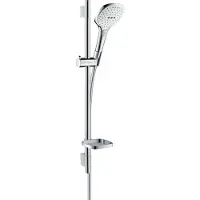 Hansgrohe Brausenset Raindance Select E 120 Eco Unica S Puro 650 mm Weiss / Chrom