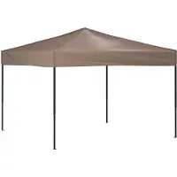 Syfax Tenda per Feste Pieghevole Tortora 3x3 m