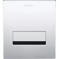 Duravit DuraSystem plaque de déclenchement électronique pour urinoirs A2, zinc moulé, 130x150mm, WD5006013000, WD5006013000