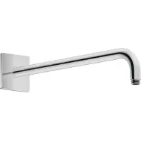 Duravit Bras de douche coudé, uniquement pour douches de tête jusquà 240 mm, rosace carrée, UV0670030000, UV0670030000