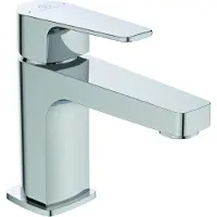 Ideal standard Cerafine D, miscelatore per lavabo senza scarico, sporgenza 115 mm BC682AA cromo