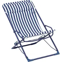 Lafuma Transaswing Airlon + Sedia da campeggio bianco/blu
