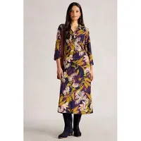 White Stuff Rua Jersey Shirt Dress Navy Multi Taglia: 12 REGULAR | Abiti Midi Outlet | Donna | Blu