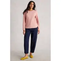 White Stuff Clara Ls Sparkle Tee Dusty Pink Taglia: 8 | Maglie a manica lunga Outlet | Donna | Rosa