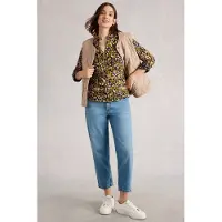White Stuff Annie Jersey Shirt Chartreuse Print Taglia: 8 | Maglie a manica lunga Outlet | Donna | Verde