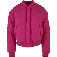 Urban Classics Ladies Puffer Blouson Hibiskus Pink Taglia: S | Bomber Outlet | Donna | Rosa