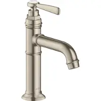 Axor hansgrohe Mitigeur monocommande de lavabo Montreux 100, sans vidage escamotable, saillie 142mm, 16516820, 16516820