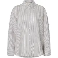 Selected Camicia In Misto Lino Donne Bianco 36