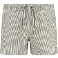 K-way Hazel Mid Stripes Beach Pantaloncino da bagno Uomo (XL, grigio)