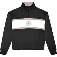FILA Parella Relaxed Half-zip Sweatshirt Black-bright White Taglia: M | Maglioni a maglia Outlet | Donna | Bianco