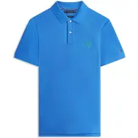 Tommy Hilfiger Th Script Regular Polo Blue Orbit Taglia: S | Polo Outlet | Uomo | Blu