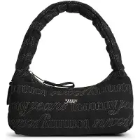 Tommy Hilfiger Icon Aop Shoulder Bag Black Taglia: OS | Borse a mano Outlet | Donna | Nero