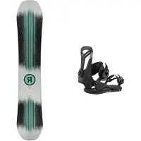 Ride - Snowboard all-mountain - Pack Manic 2026 in Legno - Verde