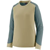 Patagonia Women's L/S Dirt Craft Jersey Maglia funzionale Donna (S, beige)
