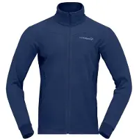 Norrøna Falketind Warm2 Jacket Giacca in pile Uomo (L, blu)