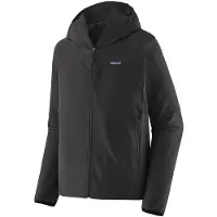Patagonia R1 Techface Hoody Giacca softshell Uomo (XXL, nero)