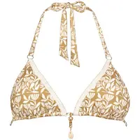 Watercult Women's Coastal Bohemia Bikini Top No. 7232 Parte superiore bikini Donna (38, bianco)