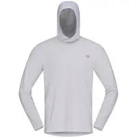 Norrøna Femund Tech Hood Maglia funzionale Uomo (XXL, grigio)