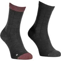 Ortovox Women's MTB Mid Light Sock Calze da ciclismo Donna (39-41, nero)