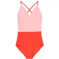 Mymarini Women's Summersuit Costume intero Donna (L, rosso/fuchsia)