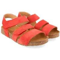 Haflinger Women's Leni Sandali Donna (41, rosso)