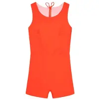 Mymarini Women's Shortie Costume intero Donna (XL, rosso)