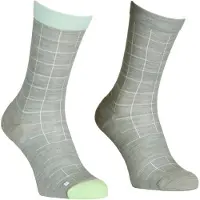 Ortovox MTB Mid Light Sock Calze da ciclismo Uomo (45-47, grigio)