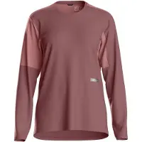 Ortovox Women's Sequence Free Jersey L/S Maglietta da ciclismo Donna (M, marrone)