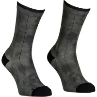 Ortovox MTB Mid Sock Calze da ciclismo Uomo (45-47, grigio)