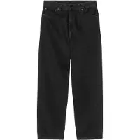 Carhartt WIP - Jeans dalla vestibilità classica - Aaron Pant Denim Black Stone Washed per Uomo in Cotone - Taglia 28 US - Nero