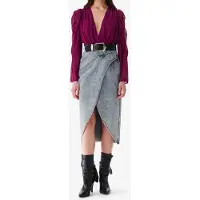 Iro Paris Amili Top Fushia Taglia: 34 | Maglie a manica lunga Outlet | Donna