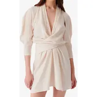 Iro Paris Katie Dress Ecru Taglia: 36 | Abiti Mini Outlet | Donna | Marrone