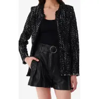 Iro Paris Leonard Jacket Black/white Taglia: 32 | Giacche Outlet | Donna | Nero