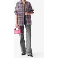 Iro Paris Wesina Overshirt Grey/pink Taglia: 34 | Sovracamicie Outlet | Donna | Grigio