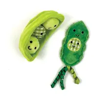 Happy pet Tabby Patch Peas con erba gatta