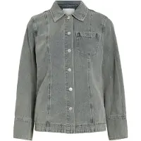 Vila Cotone Camicia Di Jeans