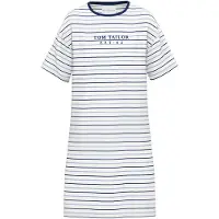 Tom Tailor Camicia da notte navy / opale / bianco