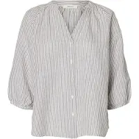 Selected Camicia Con Maniche A 3/4 Donne Bianco 38