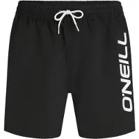 O'Neill Pantaloncini da bagno 'Logo 16' nero / bianco