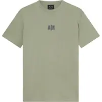 Armani Exchange per uomo. XM002509AF10358U7210 Maglietta con logo verde (XXL), Casual, Cotone, Manica corta