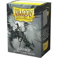 Dragon Shield Bustine Protettive Per Carte Dual Matte Justice 100 Bustine