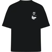 Timberland Take A Hike Back Graphic Ss Tee Black Taglia: M | T-shirt stampate Outlet | Uomo | Nero