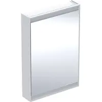 Geberit ONE armoire de toilette avec ComfortLight, 1 porte, montage apparent, blanc/aluminium, 60x90cm, 505.811.00.2, 505.811.00.2