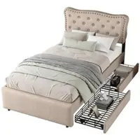 OKWISH Divano letto 140x200 Tana senza materasso, Letto a castello con letto estraibile e materasso, Tana con presa elettrica e 2 porte USB, Bianco