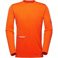 Mammut Eiger Nordwand First Layer Longsleeve Maglia funzionale Uomo (XXL, arancione/rosso)